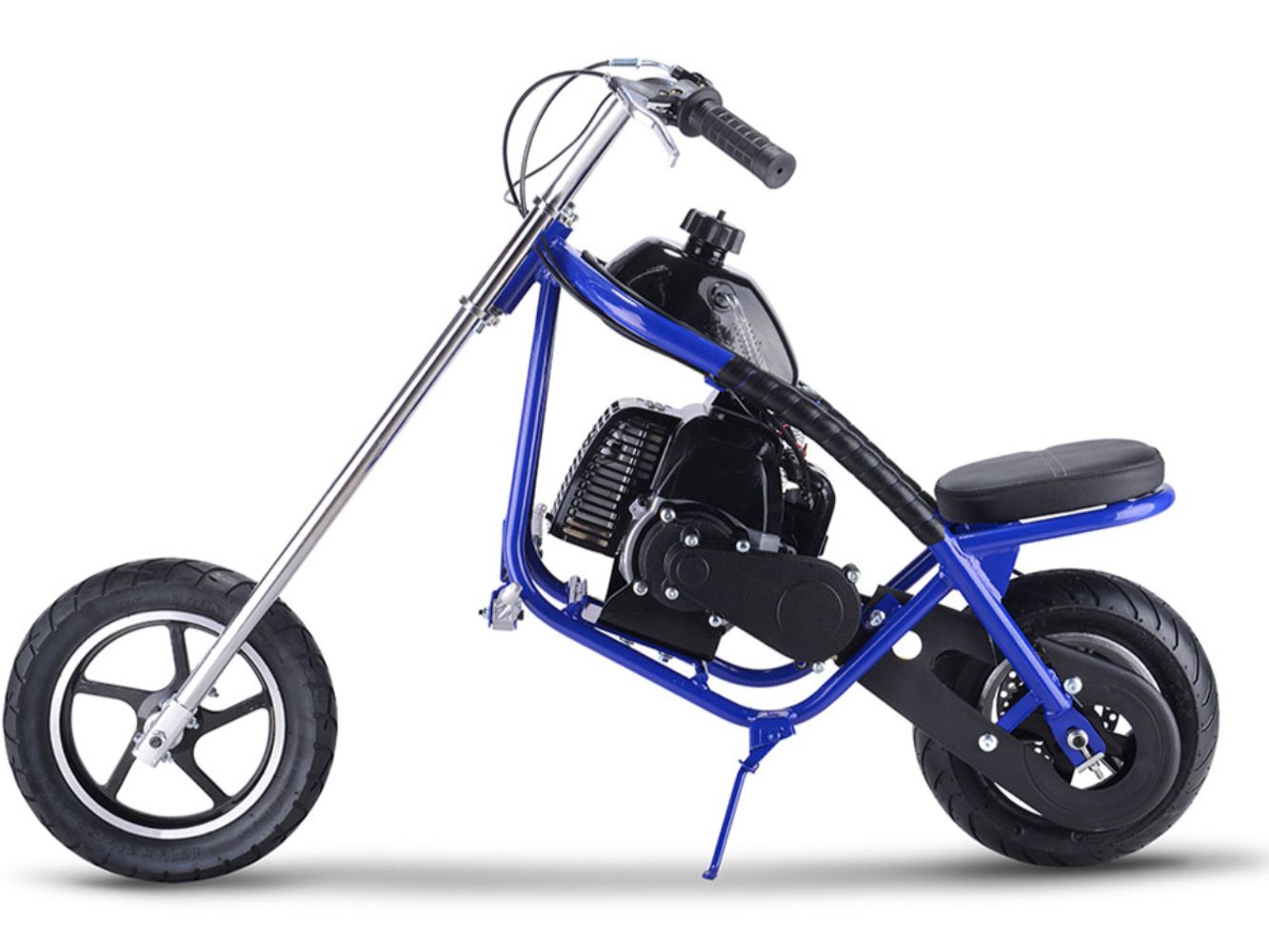 49cc Gas Mini Chopper Blue
