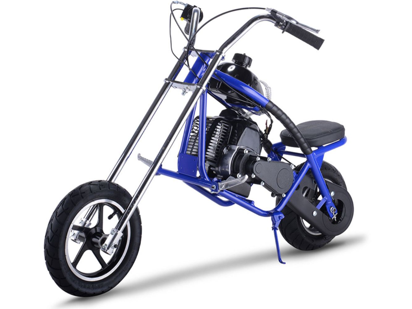 49cc Gas Mini Chopper Blue