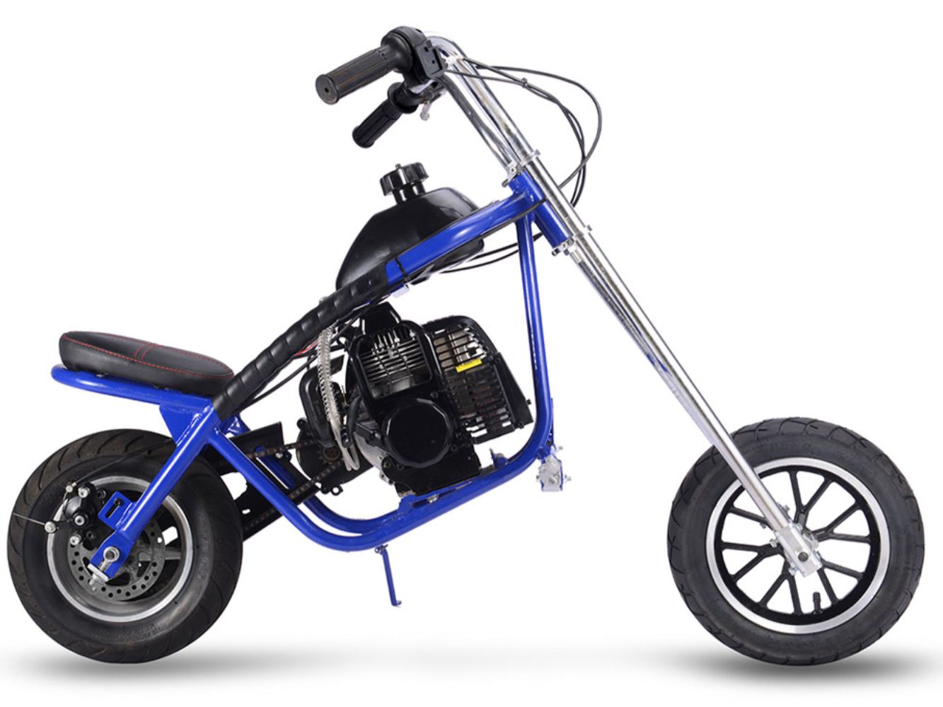 49cc Gas Mini Chopper Blue