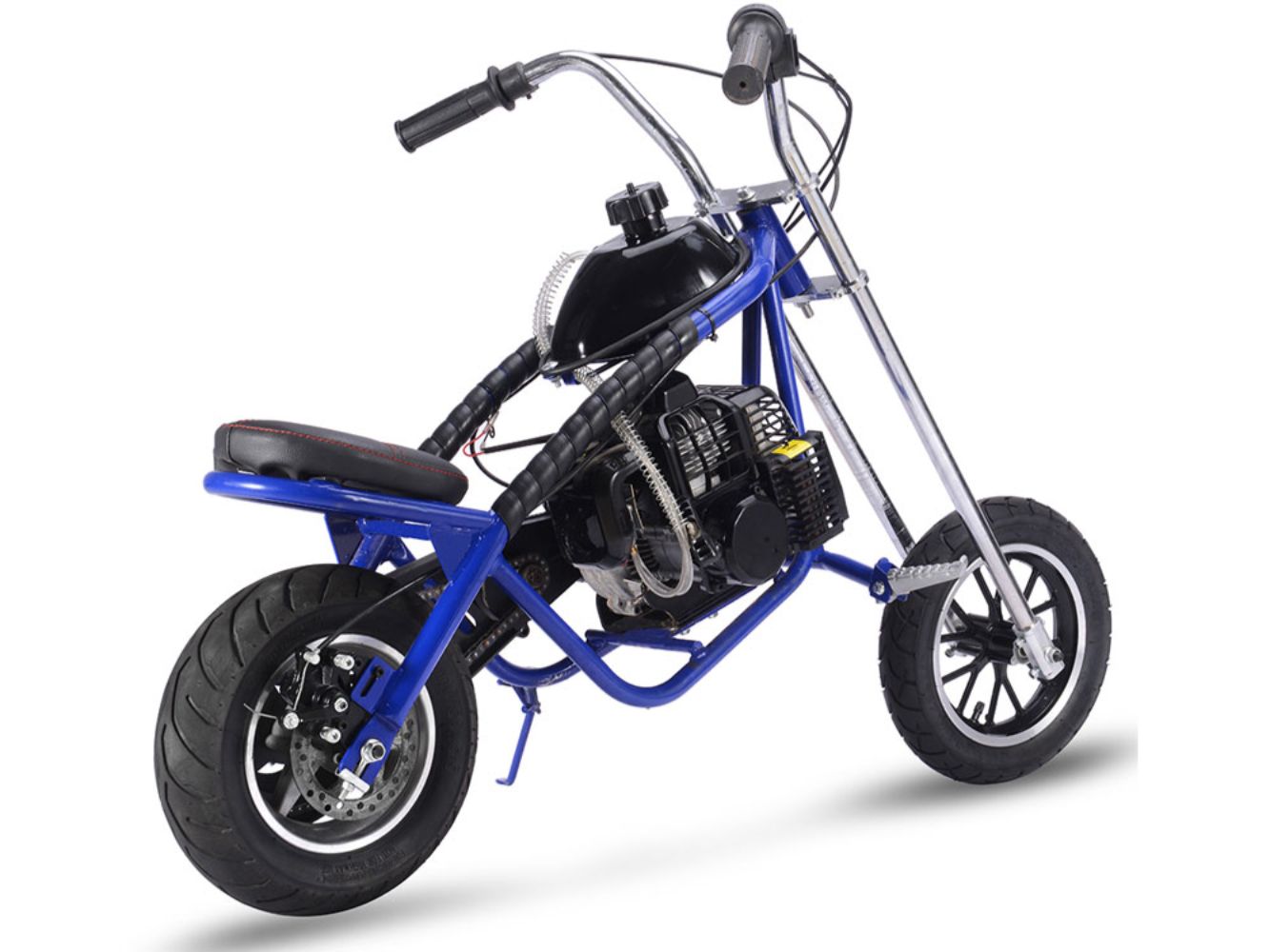 49cc Gas Mini Chopper Blue