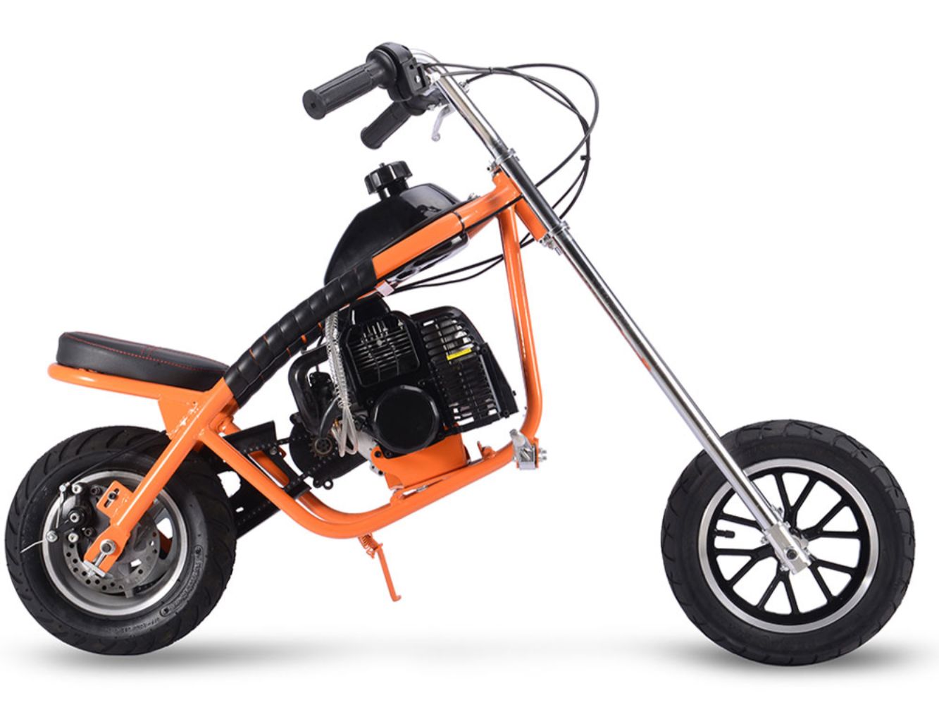49cc Gas Mini Chopper Orange