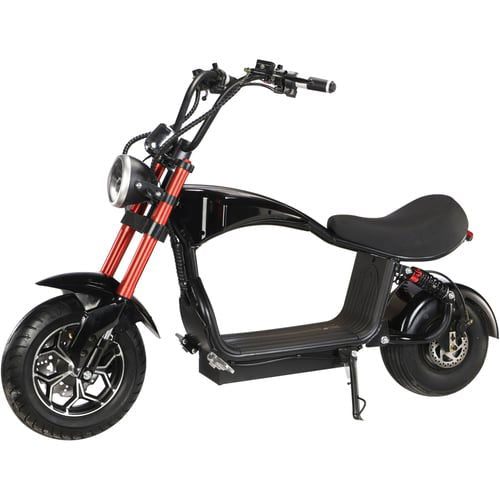 Mini Lowboy Electric Motorcycle, 48v 800w Lithium, LED Lights, Digital Speedometer