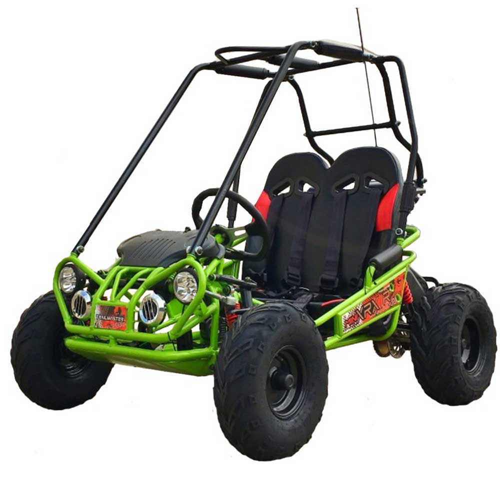 Interceptor MINI XRX/R+ Kids Go Kart, 5.5hp Electric Start, Parental Remote Control with Reverse