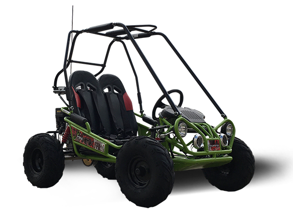 Interceptor MINI XRX/R+ Kids Go Kart, 5.5hp Electric Start, Parental Remote Control with Reverse
