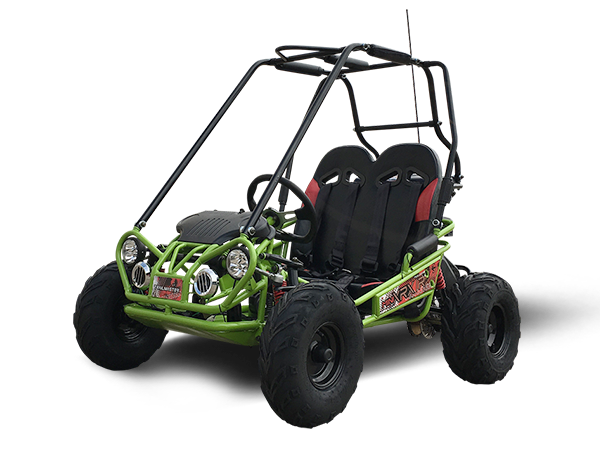 Interceptor MINI XRX/R+ Kids Go Kart, 5.5hp Electric Start, Parental Remote Control with Reverse