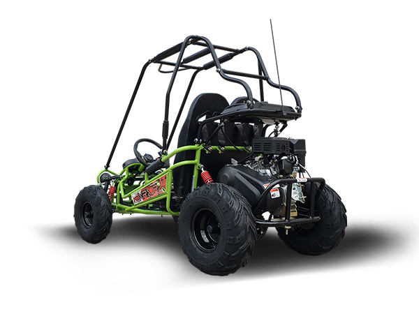 Interceptor MINI XRX/R+ Kids Go Kart, 5.5hp Electric Start, Parental Remote Control with Reverse