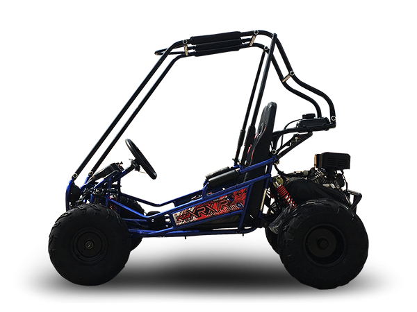 Interceptor MINI XRX/R+ Kids Go Kart, 5.5hp Electric Start, Parental Remote Control with Reverse