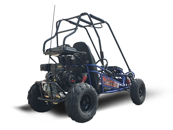 Interceptor MINI XRX/R+ Kids Go Kart, 5.5hp Electric Start, Parental Remote Control with Reverse