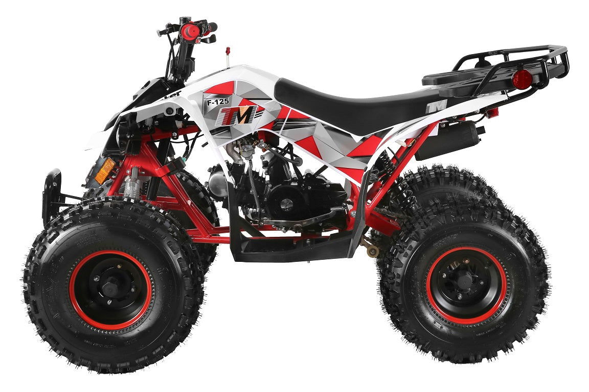 Interceptor F125 125cc Sport ATV, Automatic with Reverse, 8-inch Wheels