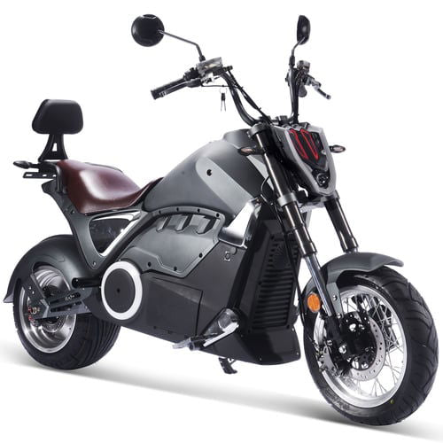 Typhoon Electric Motorcycle, 72v 3000w Lithium, Hydraulic Disc Brakes, LED Lights, Digital Speedometer
