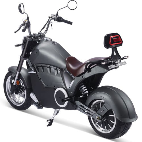 Typhoon Electric Motorcycle, 72v 3000w Lithium, Hydraulic Disc Brakes, LED Lights, Digital Speedometer