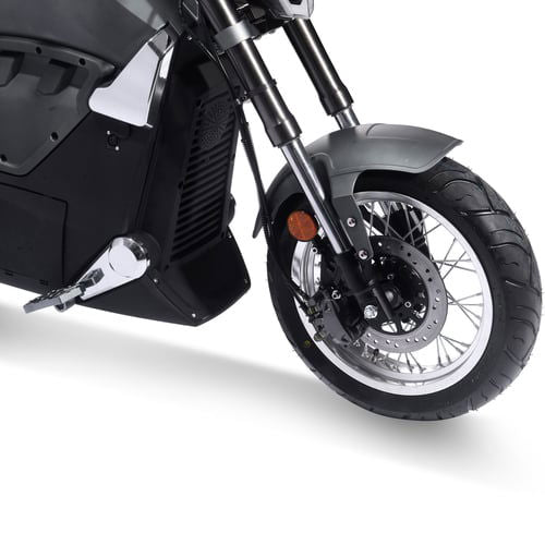 Typhoon Electric Motorcycle, 72v 3000w Lithium, Hydraulic Disc Brakes, LED Lights, Digital Speedometer